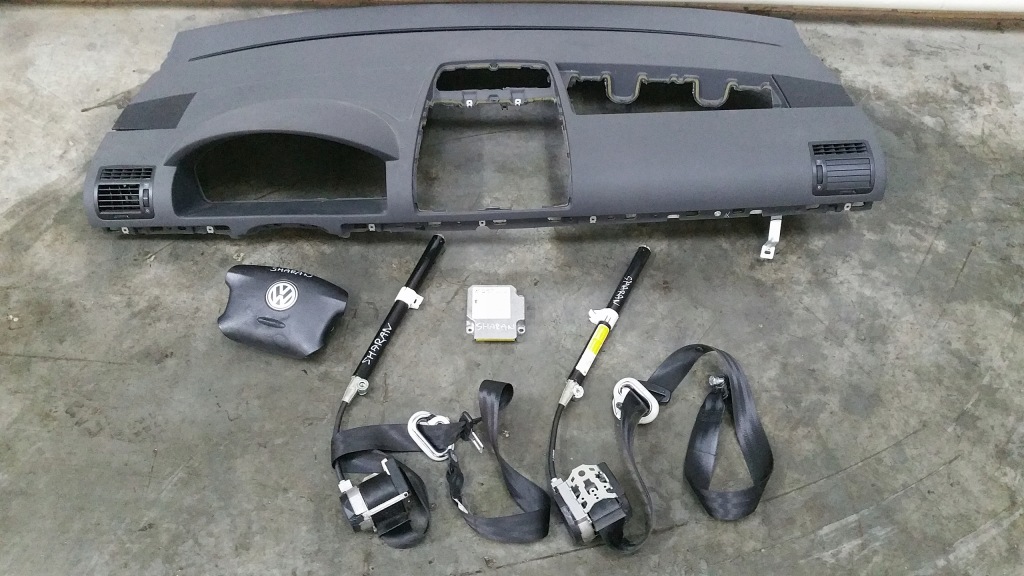 фото №1, Консоль натягувачі подушки безпеки датчик vw sharan lift