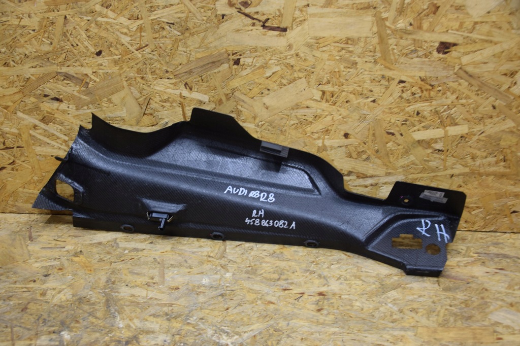 фото №12, Защита двигателя левая 4s8863081c правая 4s8863082a карбон audi r8 4s ii 16-