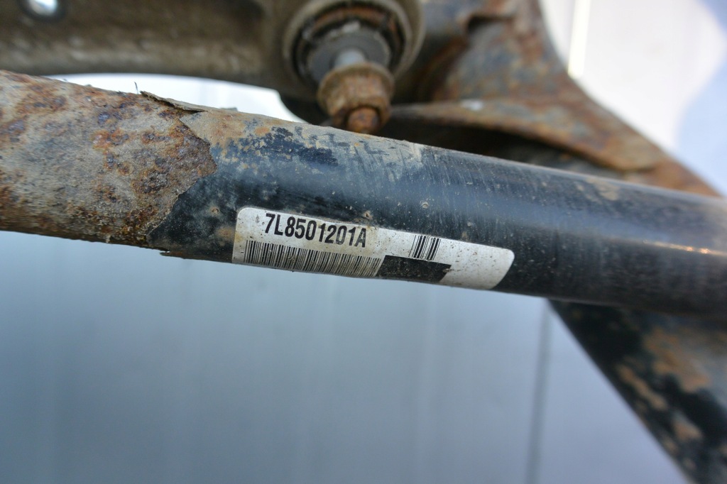 фото №16, Подрамник подрамник рычаг поворотный кулак задняя audi q7 4l