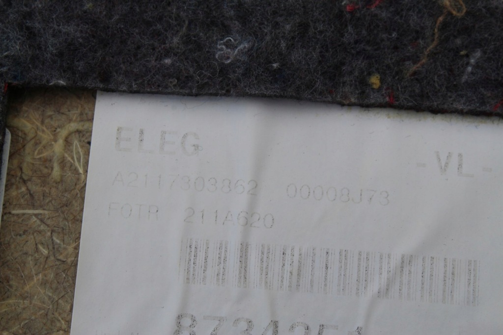 фото №9, Обшивка двері правий задня mercedes w211 nappa