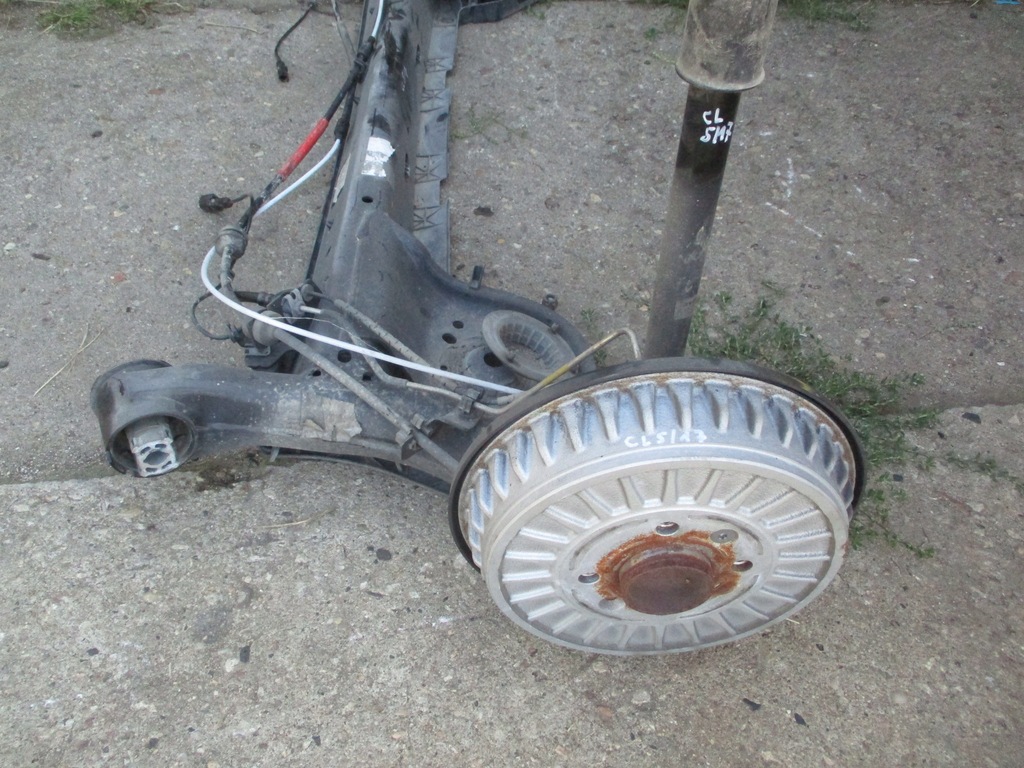 фото №4, Renault clio v oś балка подвеска задняя 19-24 rok