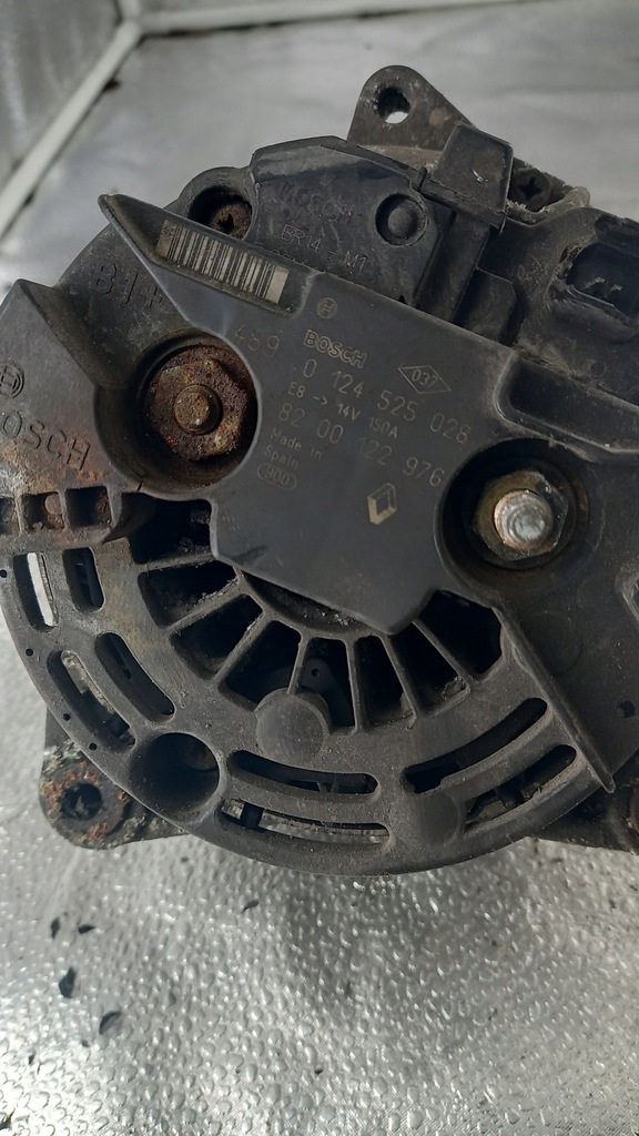 фото №4, Генератор nissan micra k12 03r 0124525028