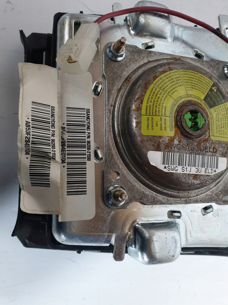 фото №6, Ssangyong rexton 2.7 xdi подушка водія подушка безпеки