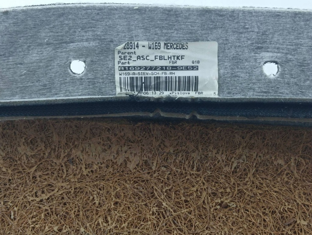 фото №8, Mercedes-benz b w245 2006 перед сторона правая сиденья, сиденье