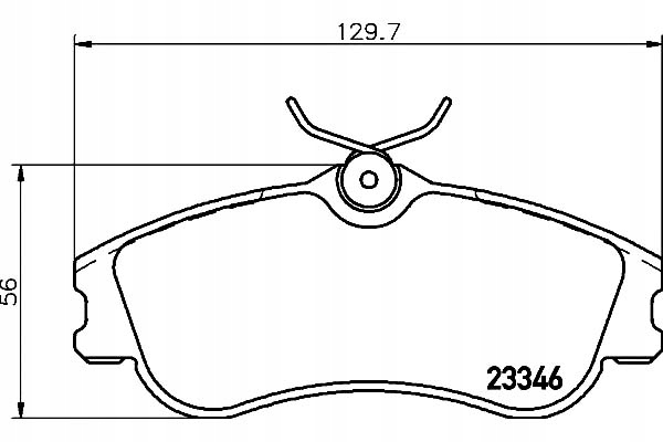 фото №1, Hella тормозные колодки тормозные citroen berlingo 1.4 i mfk