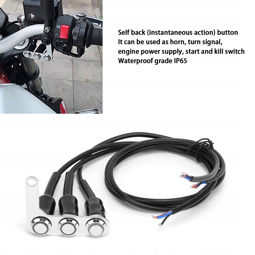 фото №6, Перемикач na кермо motocykla фара протитуманний кнопка na