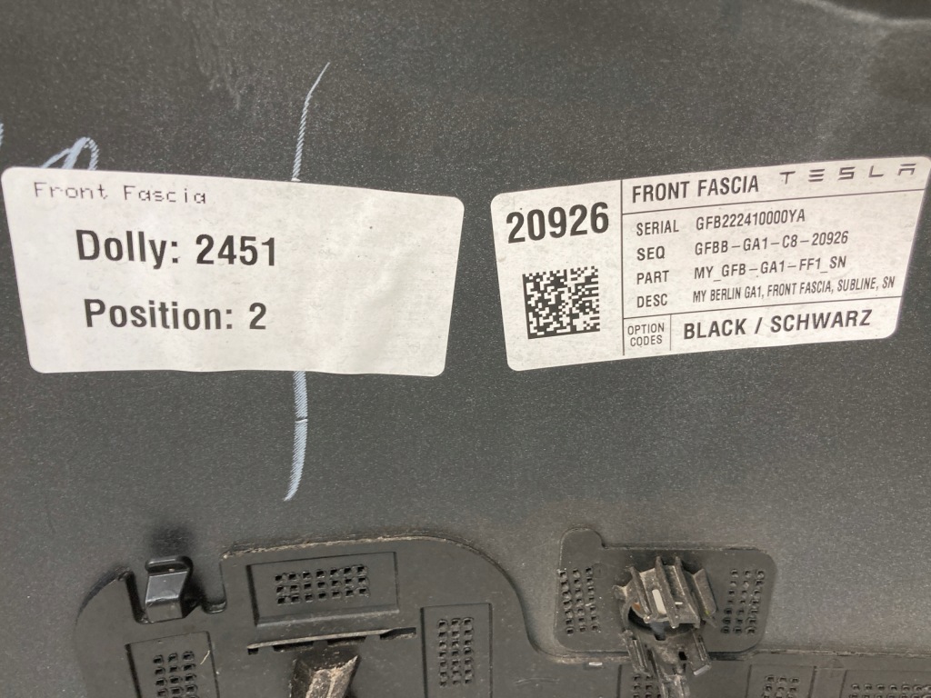 фото №12, Бампер передний tesla y