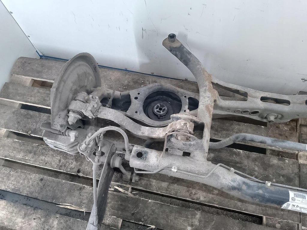 фото №9, Підрамник, поперечина задня vw golf plus 1k0500051bl 1k0505315ba 1.9 tdi