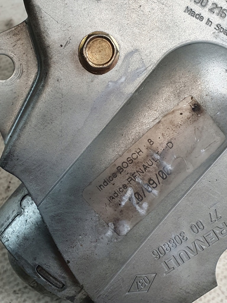 фото №7, Двигатель дворники задняя оригинальный номер 7700308806 renault kangoo i 00r.