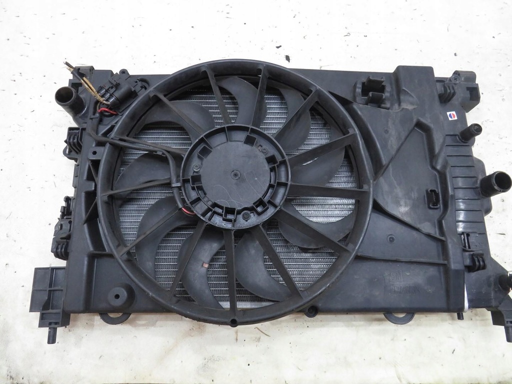 фото №1, Радиатор вентилятор комплект mokka 1.6 16v