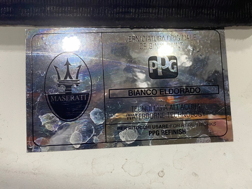 фото №7, Maserati gt передня капот передня частина bonnet white