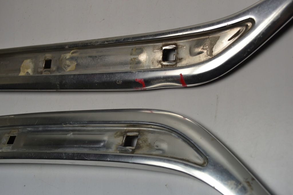 фото №5, Mercedes w116 захист стійок a передніх накладки