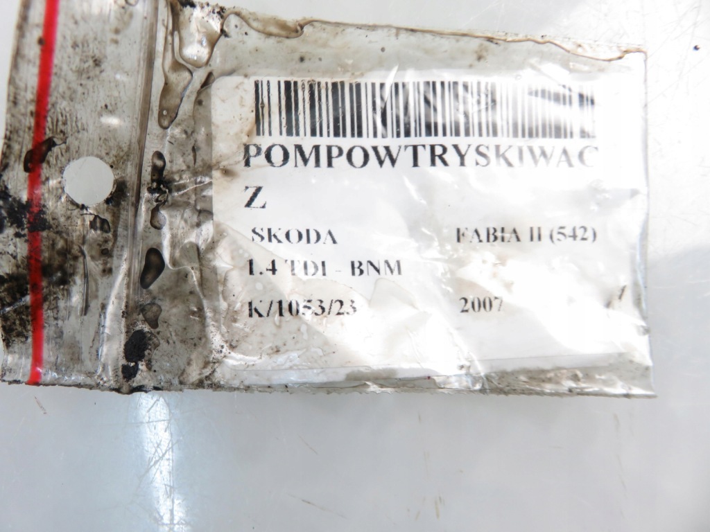 фото №8, Насос-форсунка skoda fabia ii 1.4 tdi 038130073ag