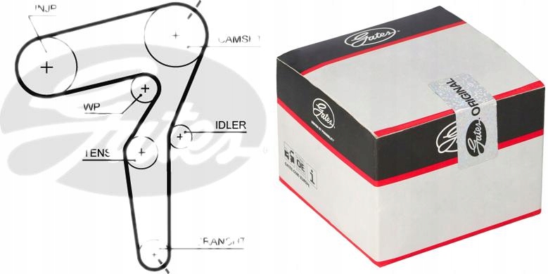 Купити Ремінь розподільного валу opel astra, vectra 1.9 cdti astra,