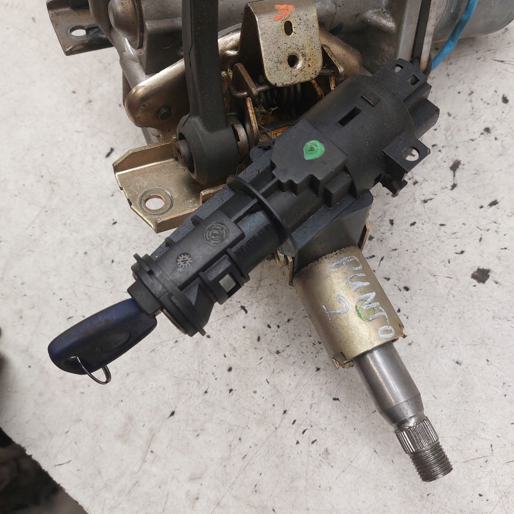 фото №12, Fiat punto 2 1,2 колонка керма + замок запалювання