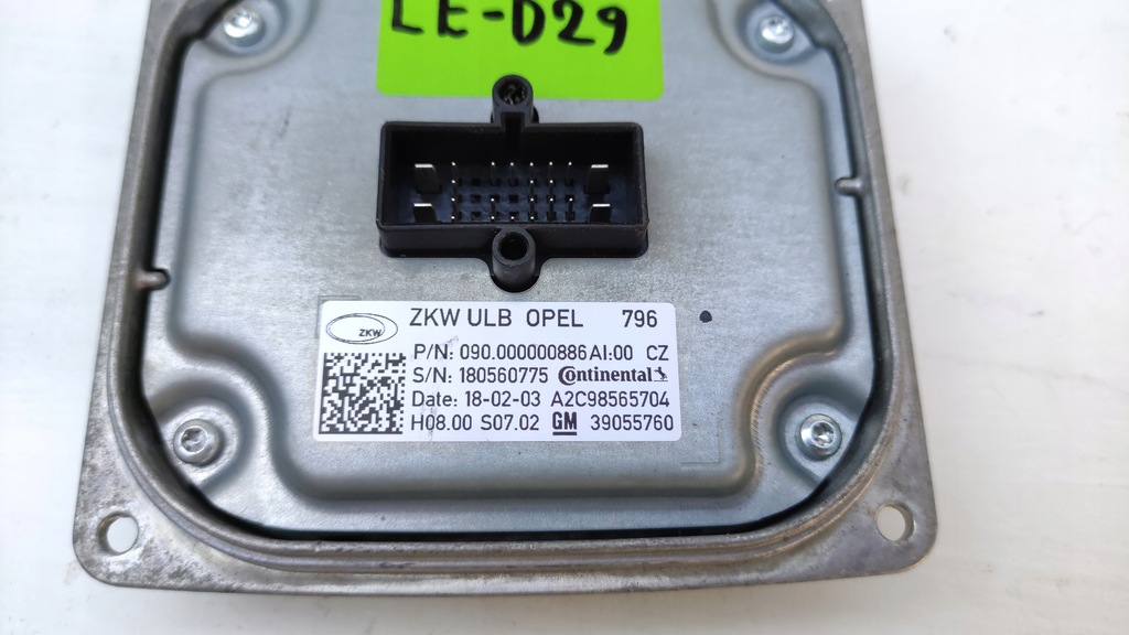 фото №5, Opel astra k v 5 перетворювач модуль лампи led intellilux le-d29