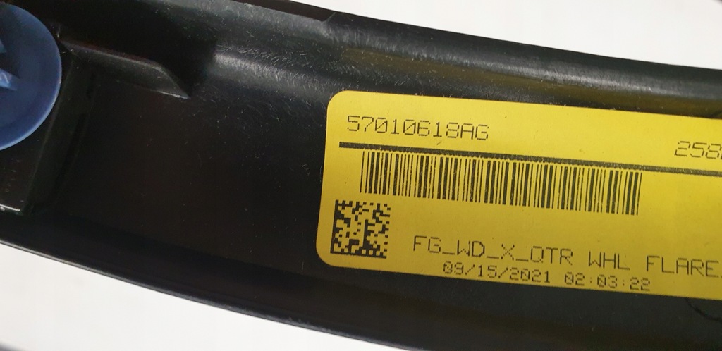 фото №11, Dodge durango iii lift накладка крила задня права 2014-2023r оригінал