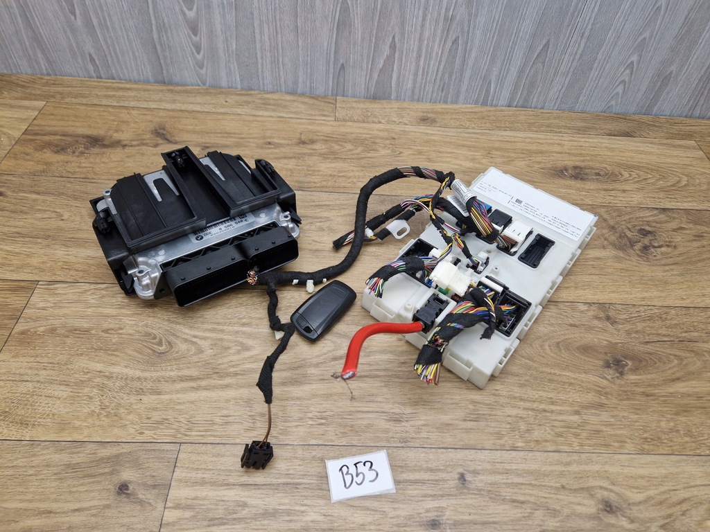 фото №6, F30 f32 f36 n57 набір стартовий блок керування двигуна модуль fem ключ 8586540