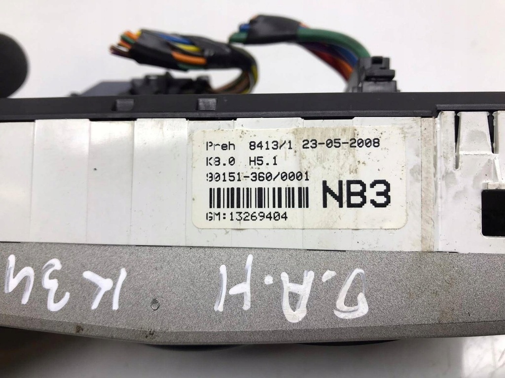 фото №6, Opel astra h 2007 панель кондиционера