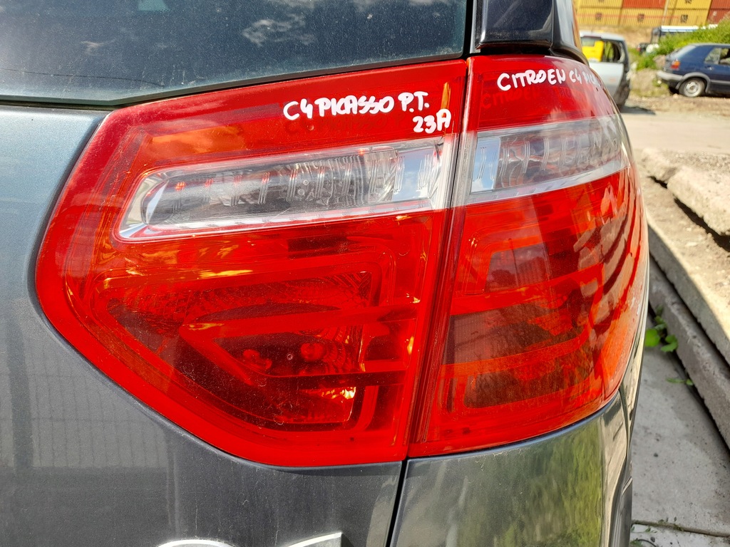 фото №12, Citroen c4 picasso лампа правий задня права крила