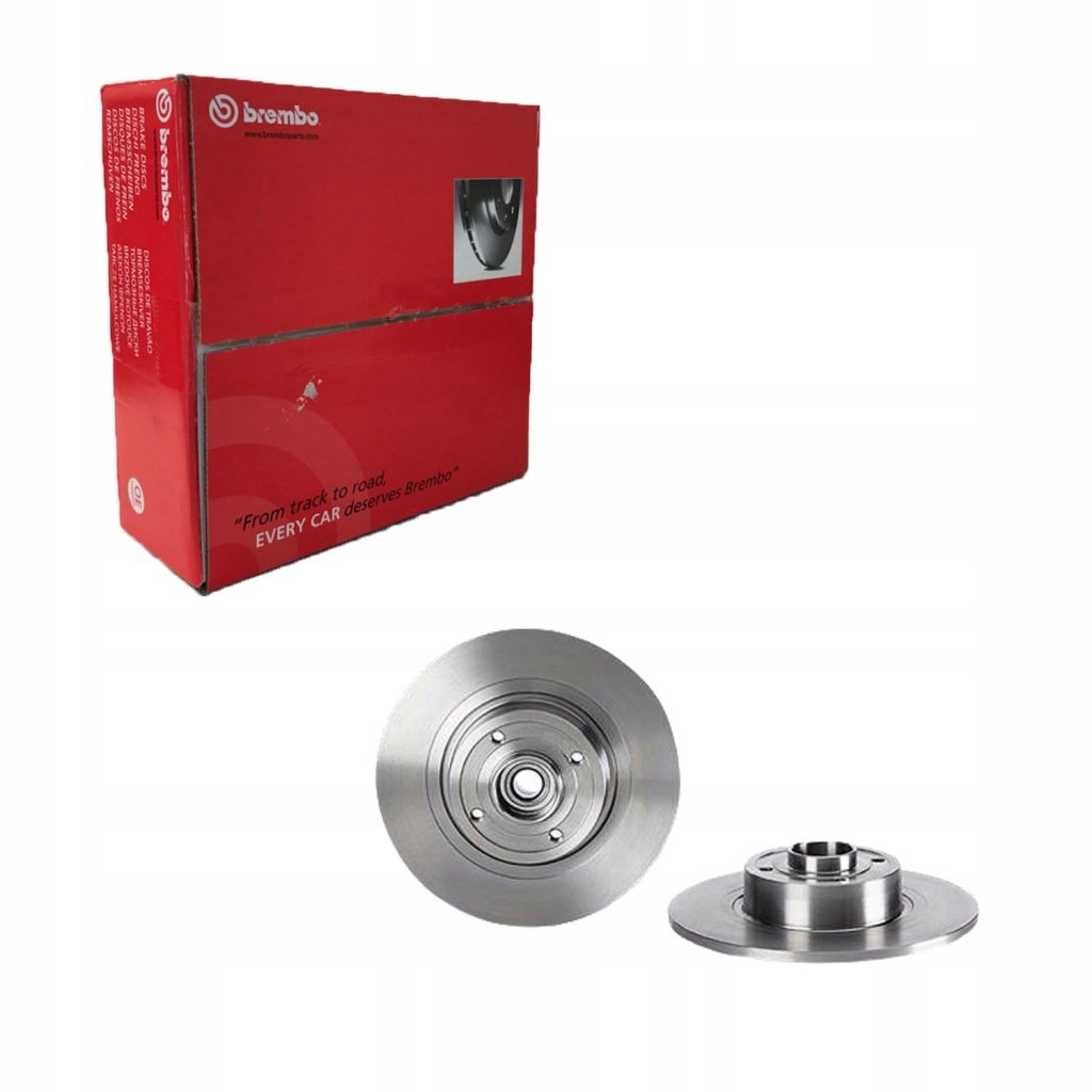 Купить Диск тормозной. renault megane 2 универсал 03- задняя brembo 08.a135.17