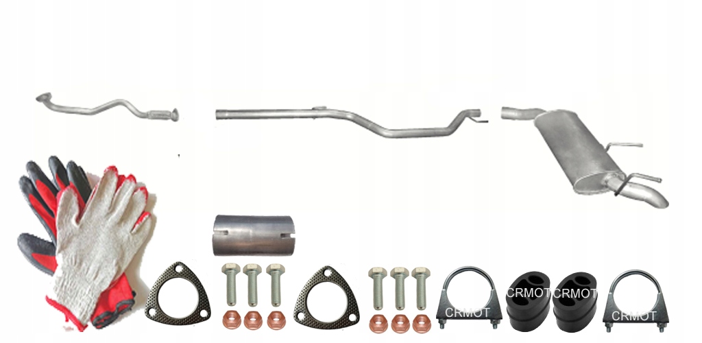 фото №1, Opel signum 1.9 d 74-88-110kw труба колектор труба середня гасник кінцевий