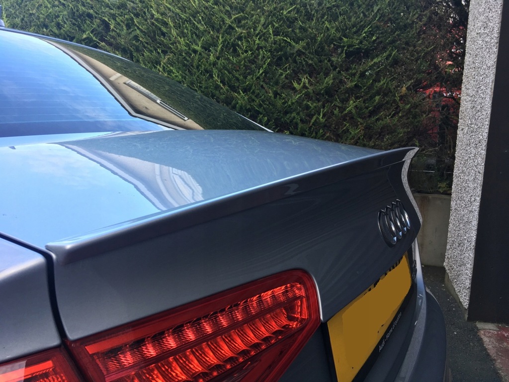 фото №8, Audi a4 b8 12-15 lift sedan спойлер спойлер