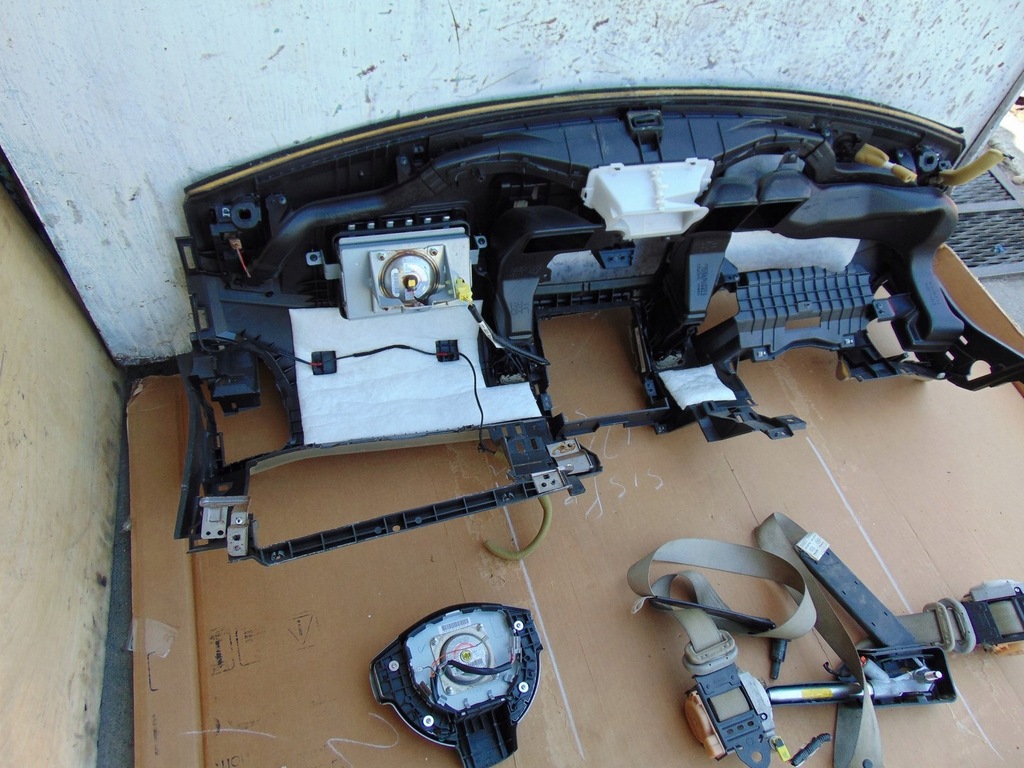 фото №10, Консоль подушки безопасности подушка безопасности ремни nissan x-trail t31 europa оригинал