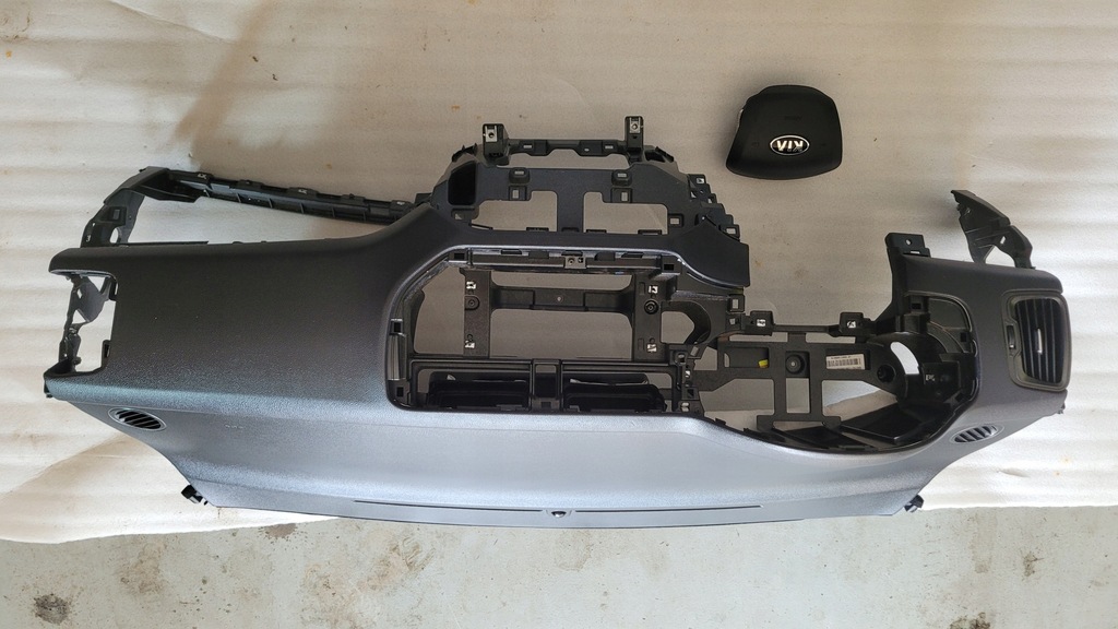 фото №10, Консоль панель приладів панель приладів +2x подушка + 2x pas kia rio iii 11-16 демонтаж oryg