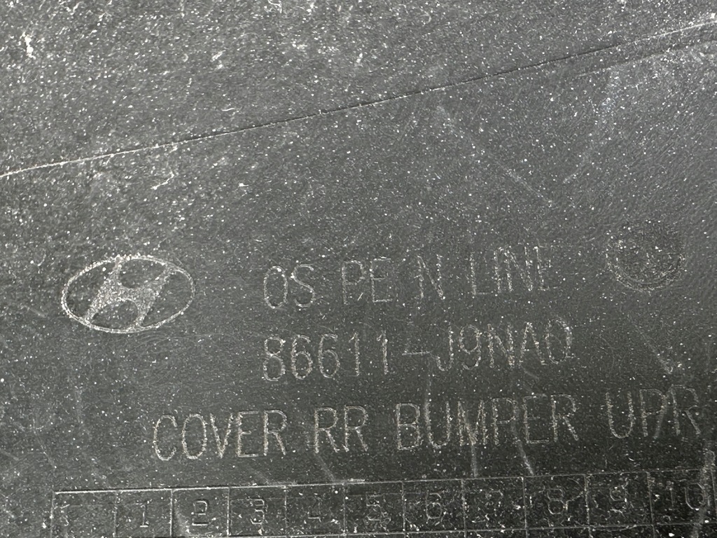 фото №11, Бампер задня задній hyundai kona i 1 lift fl n-line 86611-j9na0