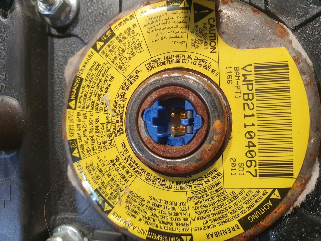 фото №7, Подушка повітряна водія подушка безпеки citroen ds4 96888248zd