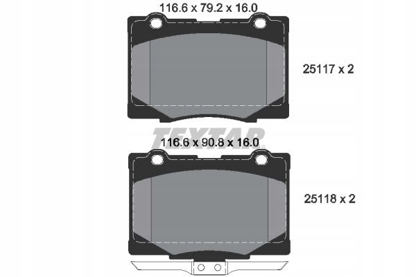 фото №2, Тормозные колодки ham. honda p. legend 06-