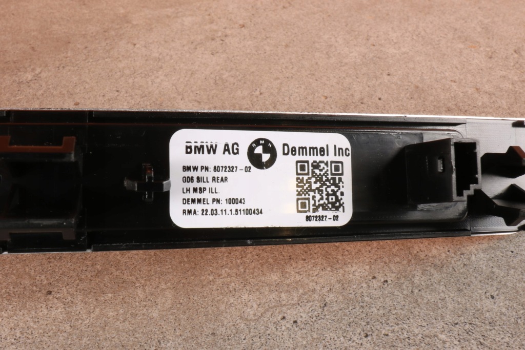 фото №14, Bmw x6 g06 x6m f96 накладки накладки пороговые подсвечиваемые комплект m-pakiet