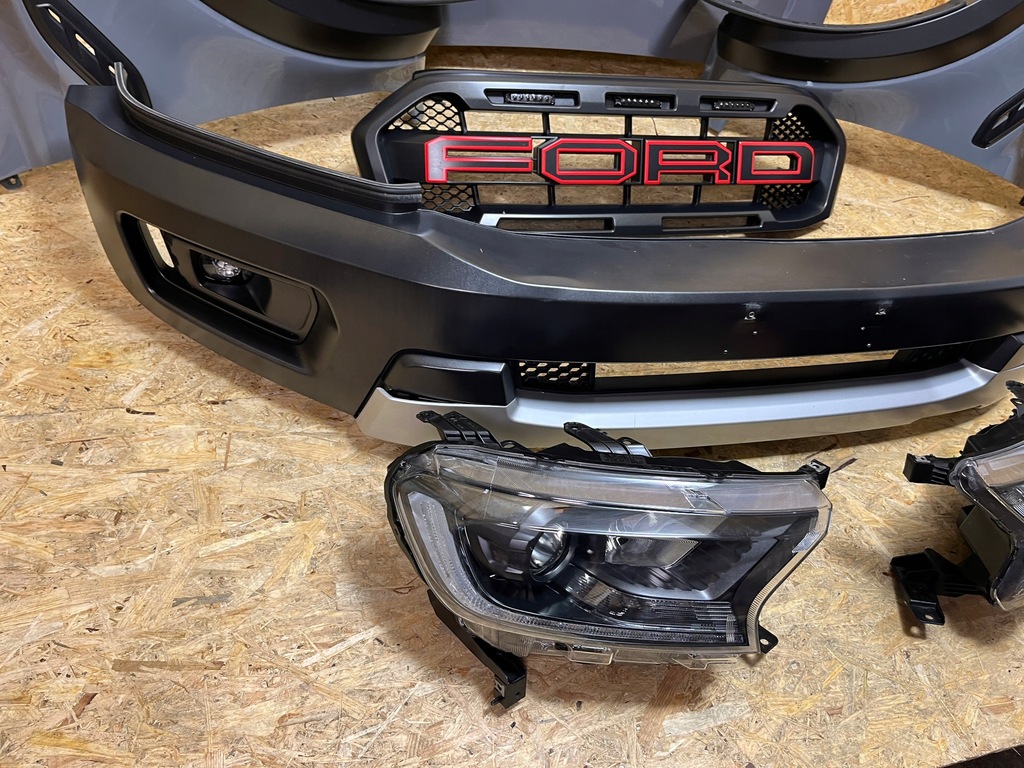 фото №8, Перед kompletny капот бампер pas крила лампа ford ranger raptor 20-22r