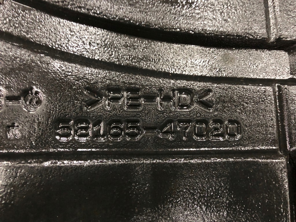 фото №9, Toyota prius захист підлога 58165-47020