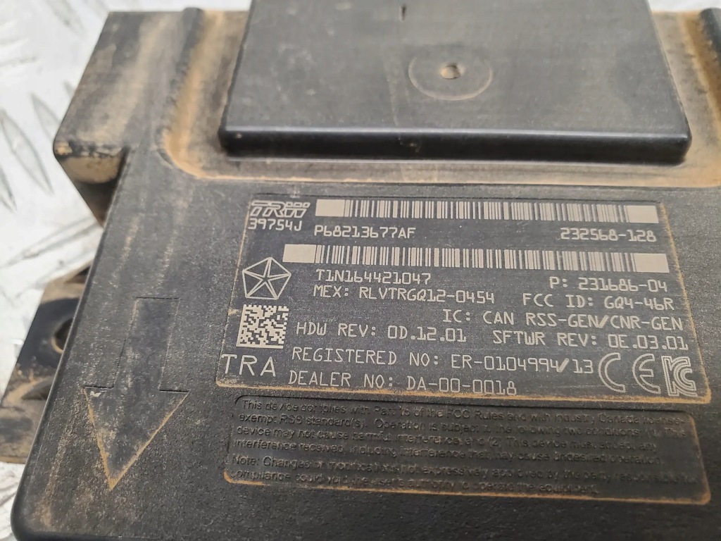 фото №3, Dodge ram p68213677af блоки управления