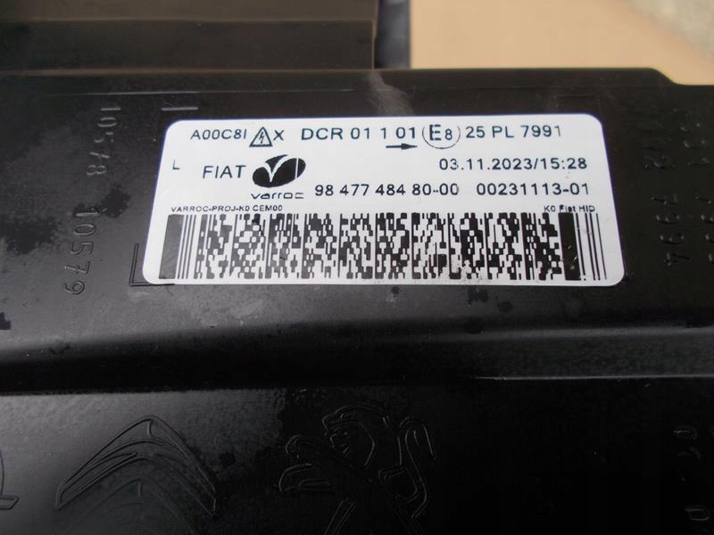 фото №12, Fiat scudo iii scudo 3 передняя левая лампа ксенон