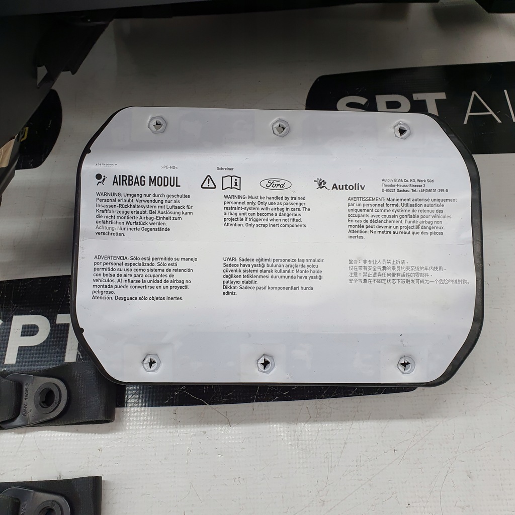 фото №9, Focus mk3 iii 3 приборная панель консоль подушки безопасности ремни подушка безопасности