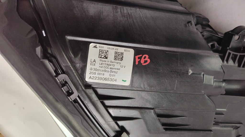 фото №12, Mercedes s klasa 223 digital full led левый правый фара лампа a223 w223