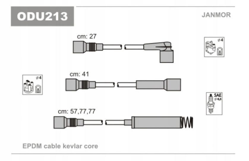 фото №1, Дроти запалювання