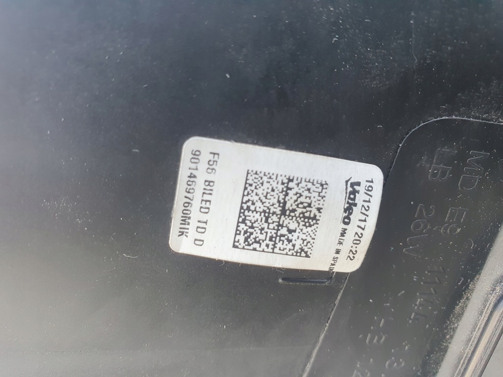 фото №10, Лампа передняя правая mini f56 full led rok 13-18