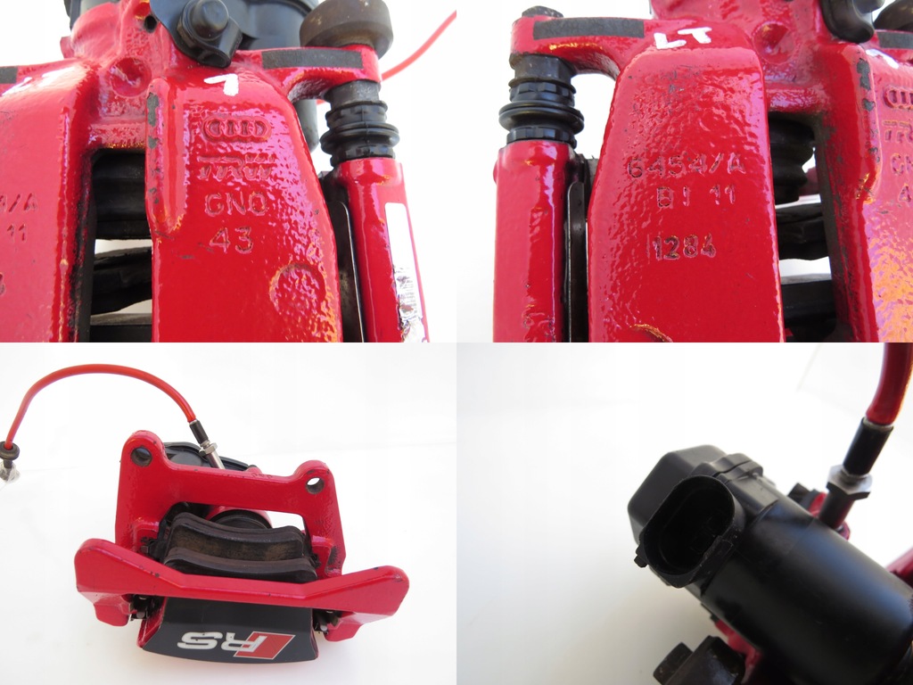 фото №14, Суппорты тормозные brembo swap big brake комплект audi rs3 8v rs4 a3 a4 a5