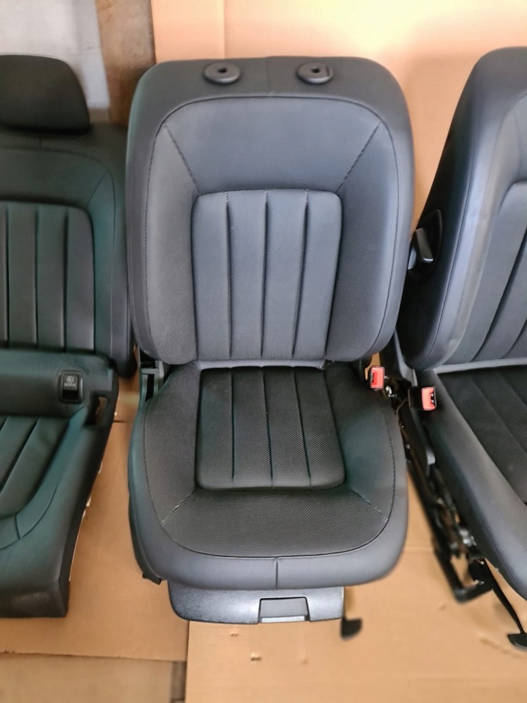 фото №4, Mercedes 218 cls сидіння оббивка заднє сидіння