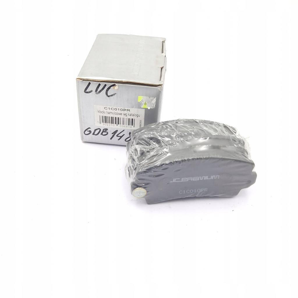 фото №1, Тормозные колодки тормозные перед jc c1c010pr renault peugeot citroen zam. gdb148