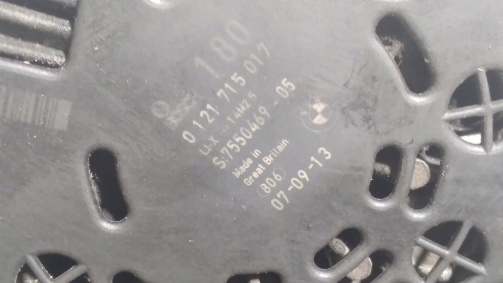 Генератор bmw e91 180 a 7550469-05 0121715017 в Україні