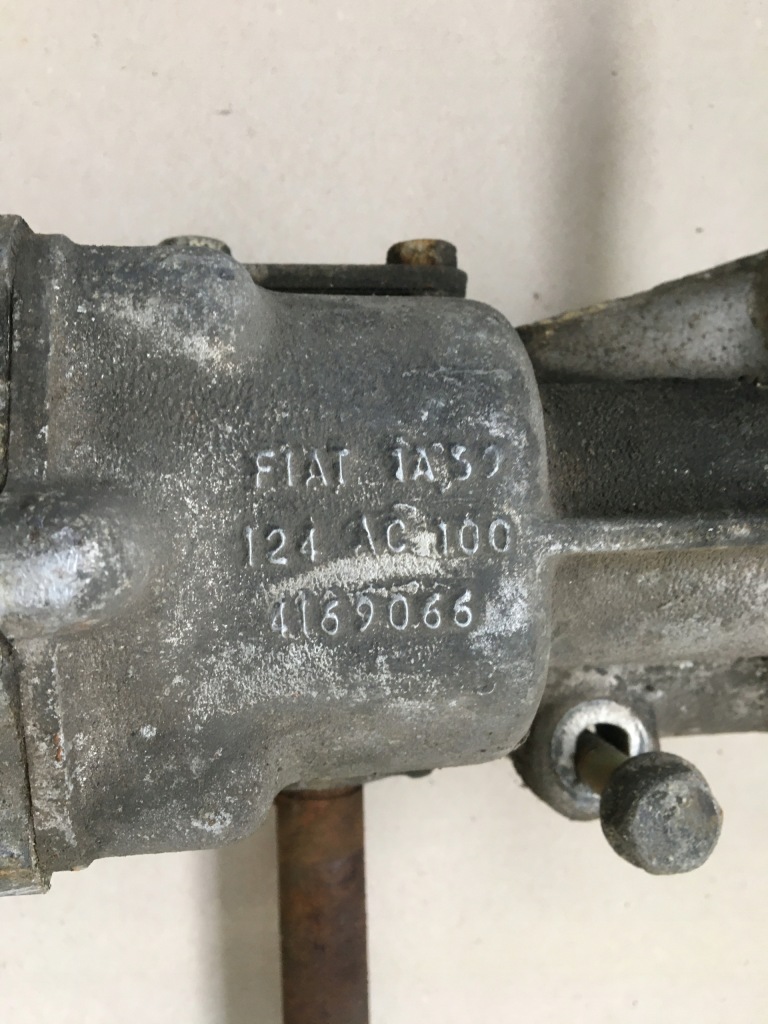 Fiat 124 spider 2000 66- трансмісія кермова Зі Шроту