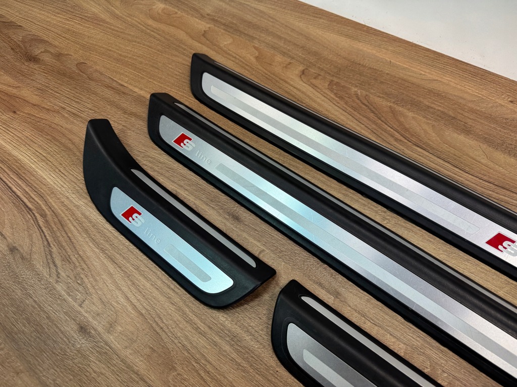 фото №7, Накладки пороговые накладки audi q5 8r s-line комплект