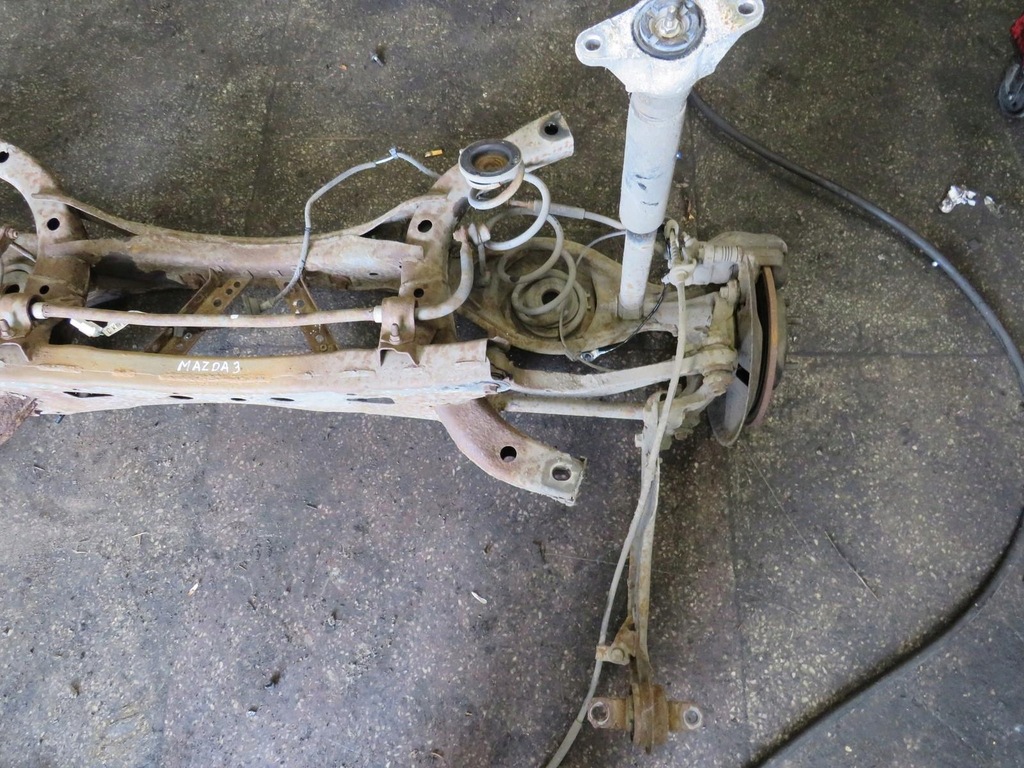 фото №4, Балка підвіска oś задня mazda 3 bm 13-