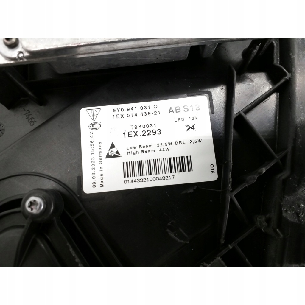 фото №6, Porsche cayenne 9ya фара 9y0941031q