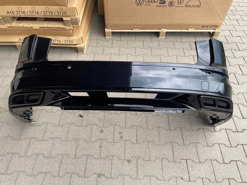 фото №7, Vw golf 8 viii kombi бампер задняя lc9a lx7z lc9x rline